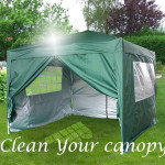 How to Clean Your Pop Up Canopy